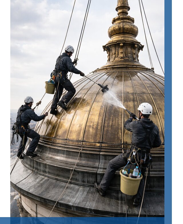Мойка куполов и шпилей в Астрахани от 8221 р. - заказать | ВЫСОТНИК-Стр