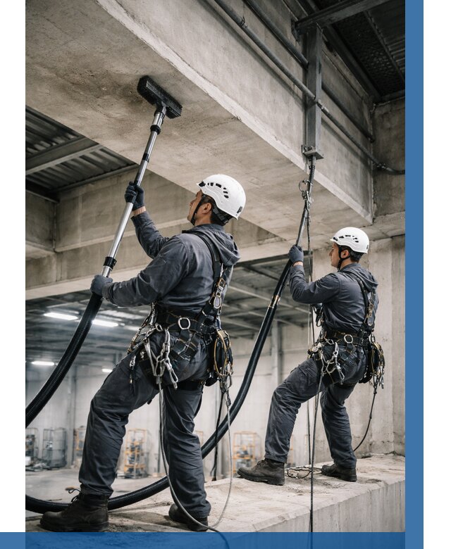 Обеспыливание потолочных конструкций в Астрахани от 257 р. |ВЫСОТНИК-Стр