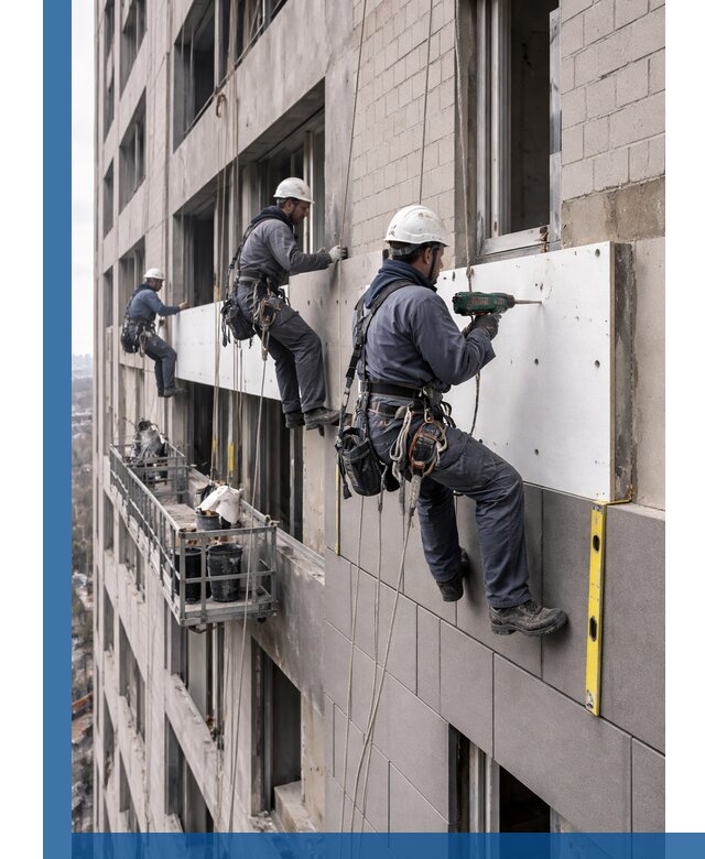 Монтаж фасадных термопанелей высокого качества в Астрахани