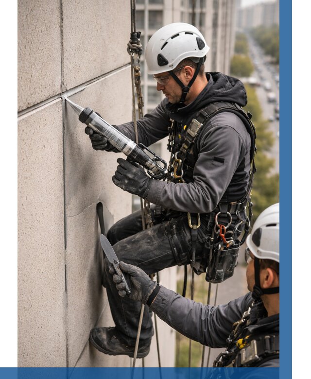 Первичная герметизация швов в Астрахани от 617 р. | ВЫСОТНИК-Стр