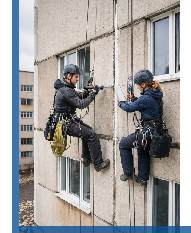 Герметизация межпанельных швов тёплым швом в Астрахани