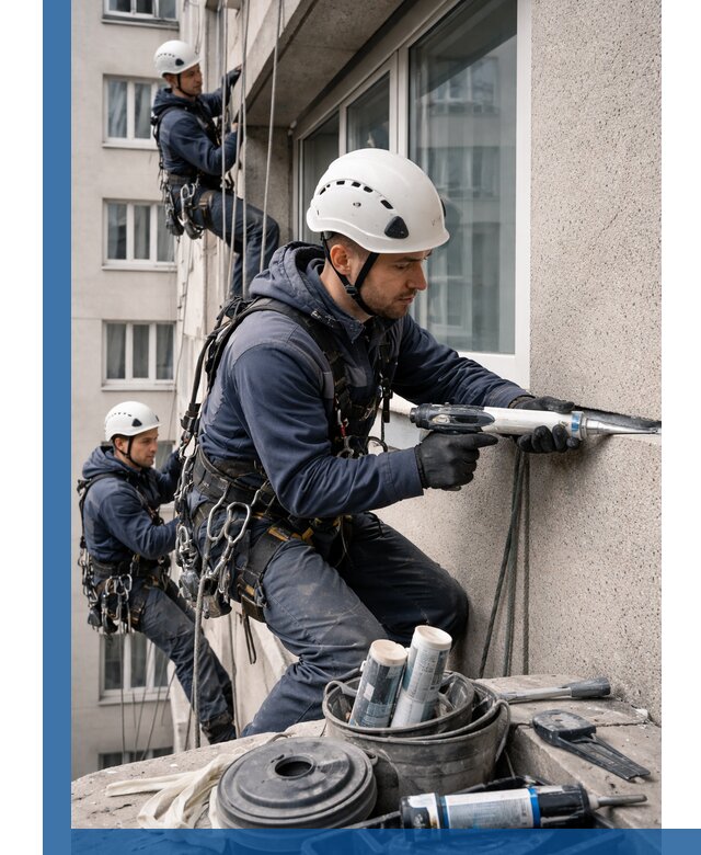 Герметизация швов лоджии в Астрахани профессионально и надежно