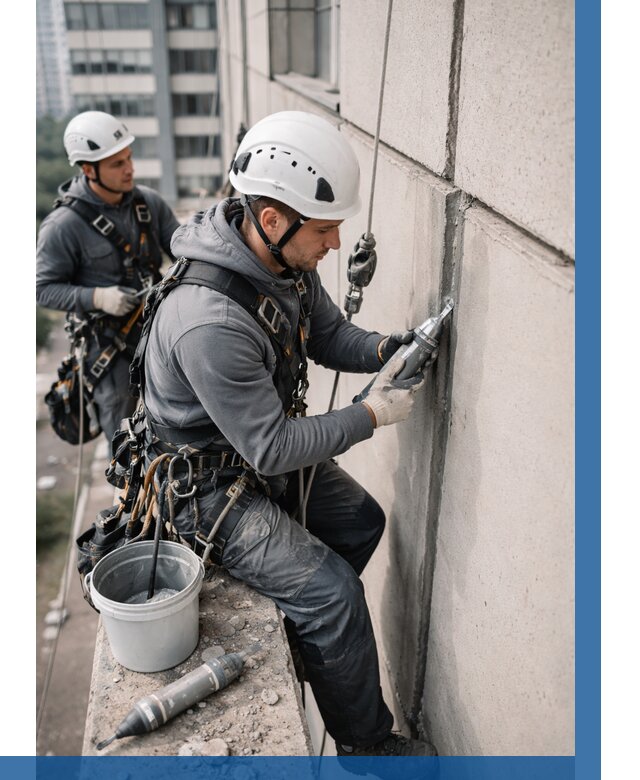 Ремонт деформационных швов здания в Астрахани от 1028 р. | ВЫСОТНИК-Стр