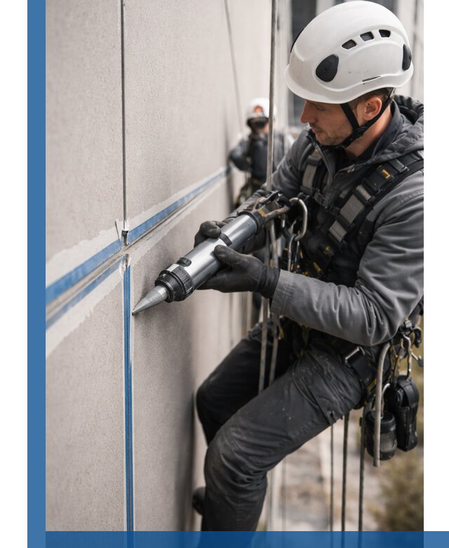 Герметизация стыков фасадных панелей в Астрахани качественно и быстро