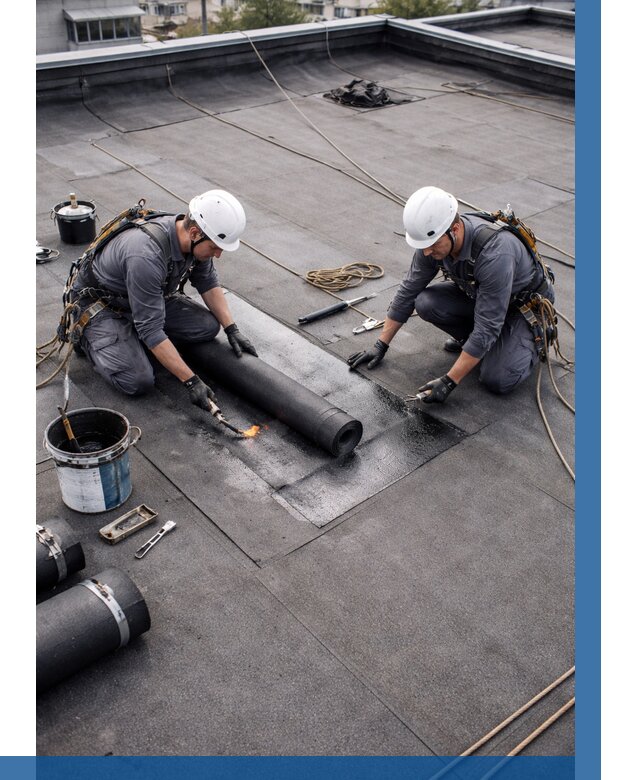 Ремонт мягкой кровли под ключ в Астрахани от 719 р. | ВЫСОТНИК-Стр