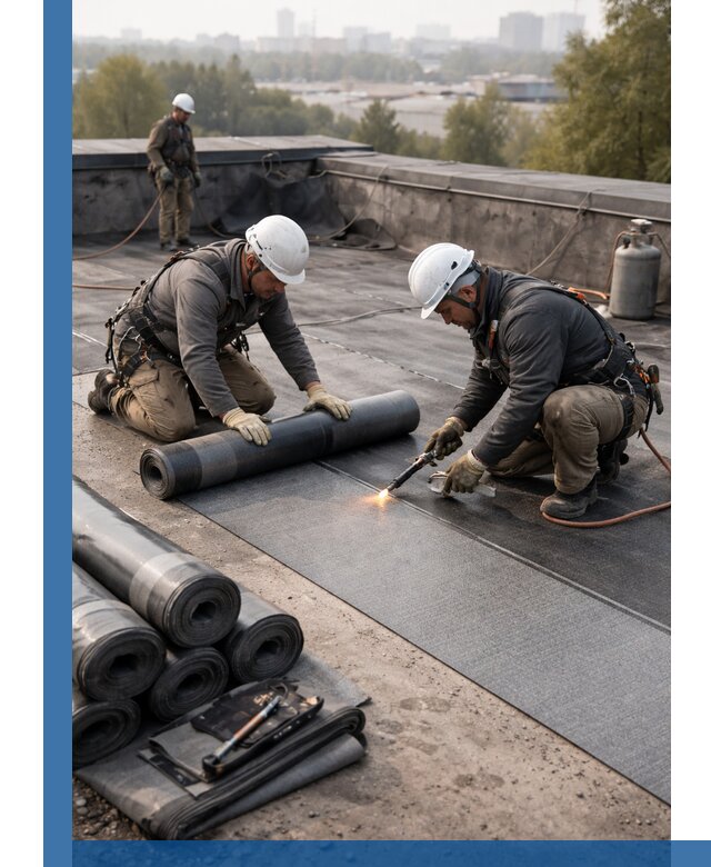 Монтаж мягкой кровли в Астрахани профессионально и надежно