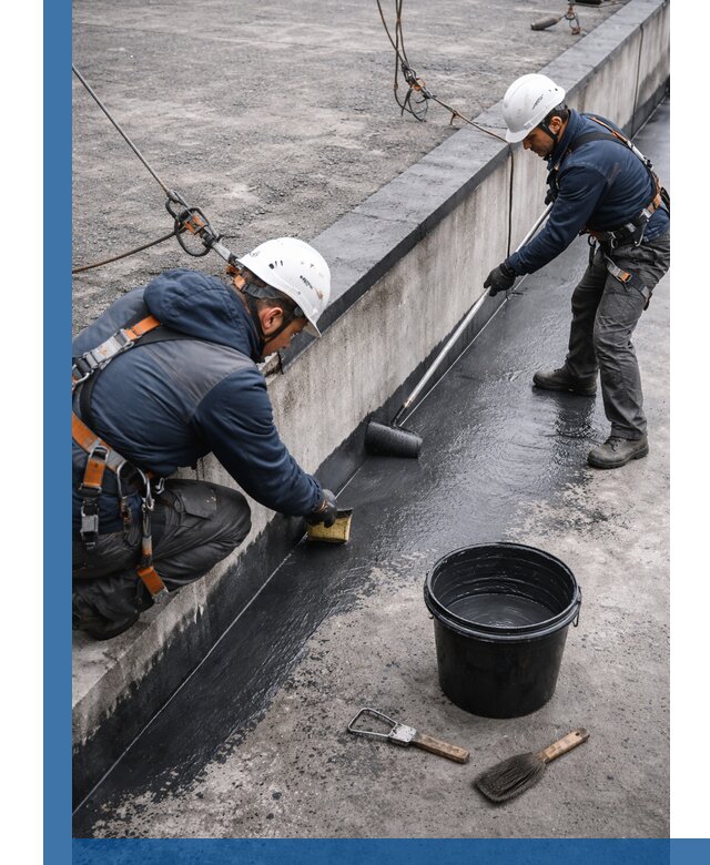 Гидроизоляция кровли жидкой резиной профессионально в Астрахани