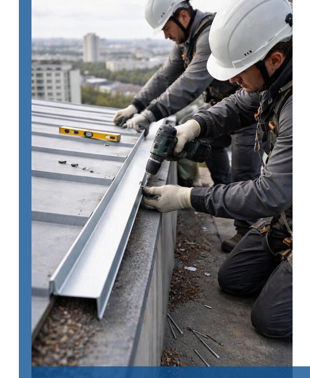 Монтаж капельника на кровле в Астрахани с гарантией качества