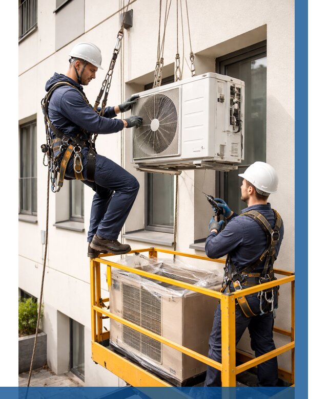 Демонтаж внешнего блока кондиционера в Астрахани от 3597 р. | ВЫСОТНИК-Стр