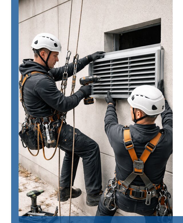 Монтаж вентиляционных решеток в Астрахани профессиональный сервис