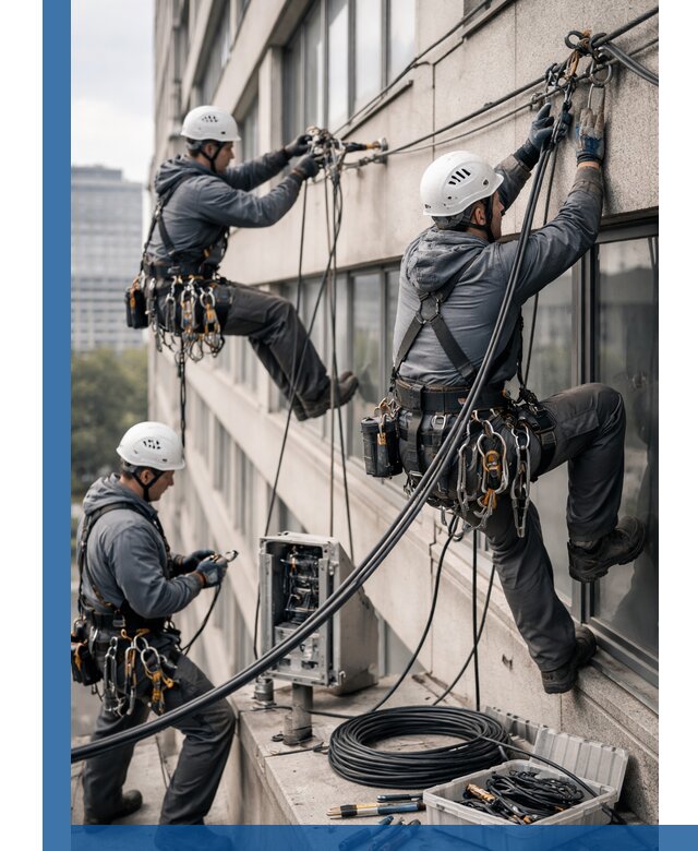 Прокладка оптоволоконного кабеля в Астрахани под ключ с тестированием