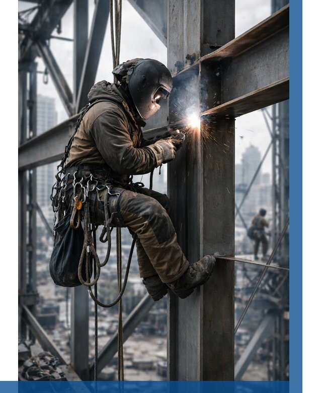 Высотные сварочные работы в Астрахани от 3597 р. | ВЫСОТНИК-Стр