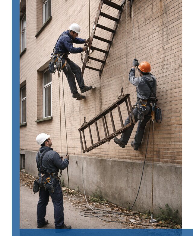 Демонтаж пожарной лестницы в Астрахани быстро и безопасно