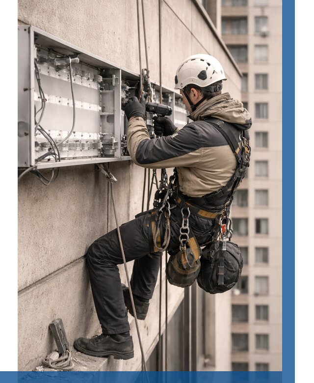 Ремонт вывески на высоте в Астрахани от 4624 р. | ВЫСОТНИК-Стр