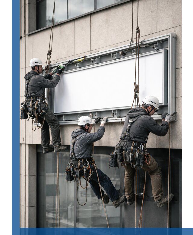 Профессиональный монтаж светового короба под ключ в Астрахани