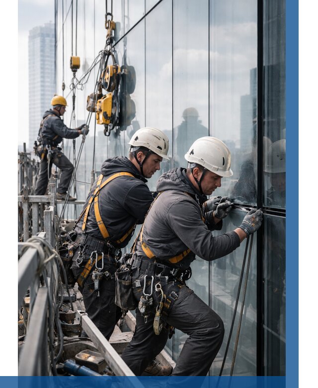 Структурное остекление фасадов в Астрахани от 9762 р. | ВЫСОТНИК-Стр