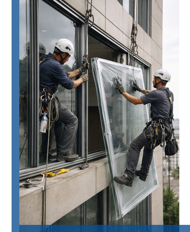 Профессиональная замена стекла в витраже в Астрахани с гарантией