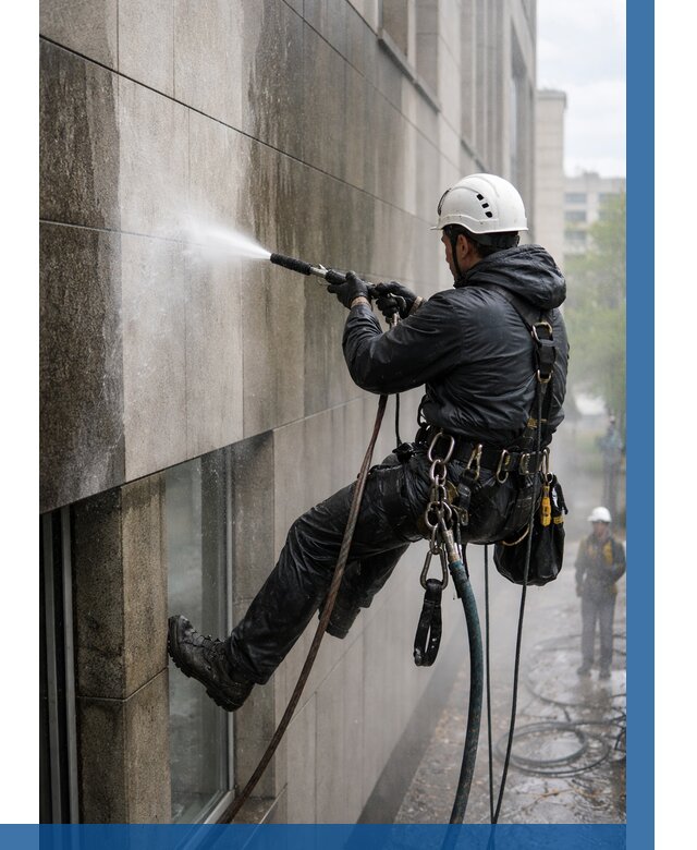 Гидроструйная очистка поверхностей в Астрахани от 873 р. | ВЫСОТНИК-Стр