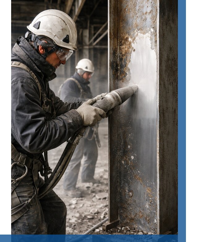 Удаление старой краски с металла в Астрахани от 462 р. | ВЫСОТНИК-Стр