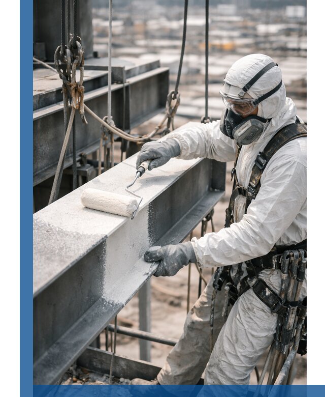 Профессиональная огнезащитная обработка металлоконструкций в Астрахани