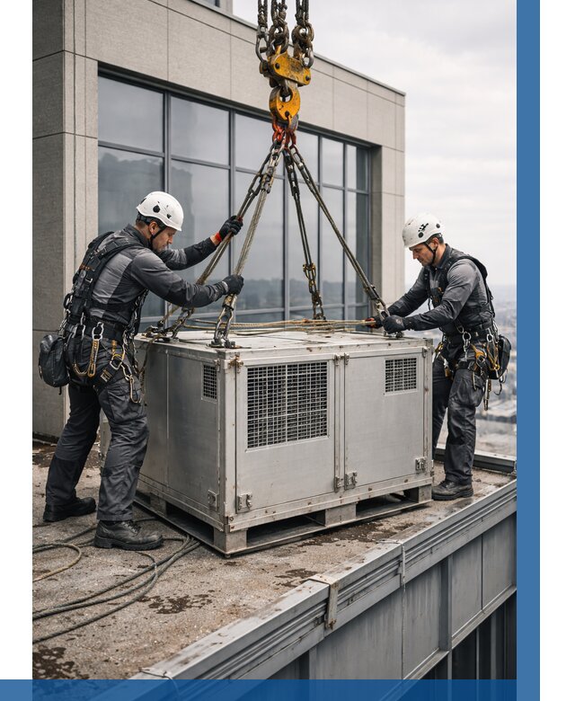 Такелажные работы на высоте в Астрахани от 8221 р. | ВЫСОТНИК-Стр