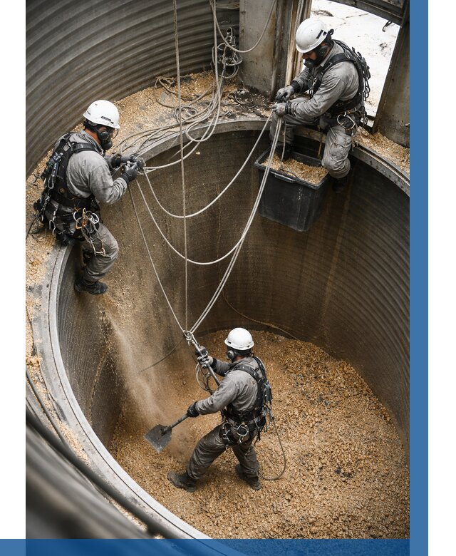 Чистка зерновых бункеров в Астрахани от 12331 р. | ВЫСОТНИК-Стр