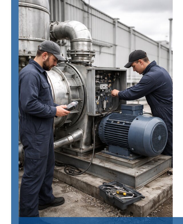 Техническое обслуживание промышленного оборудования в Астрахани
