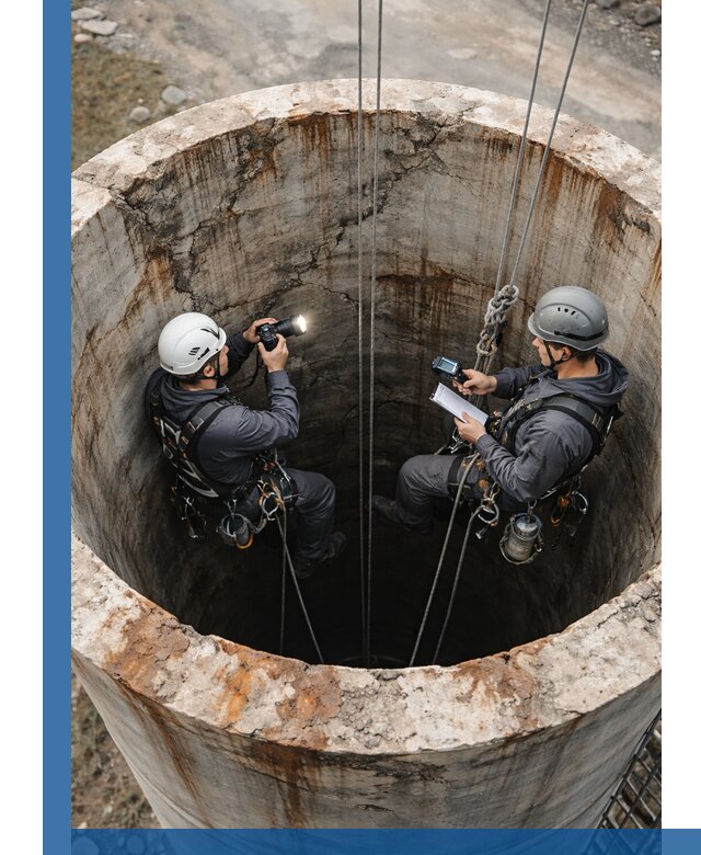 Обследование дымовой трубы: диагностика и оценка состояния в Астрахани
