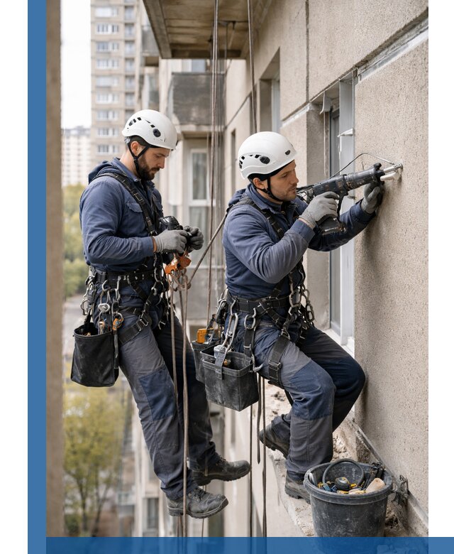 Промышленные альпинисты высотные работы и монтаж в Астрахани